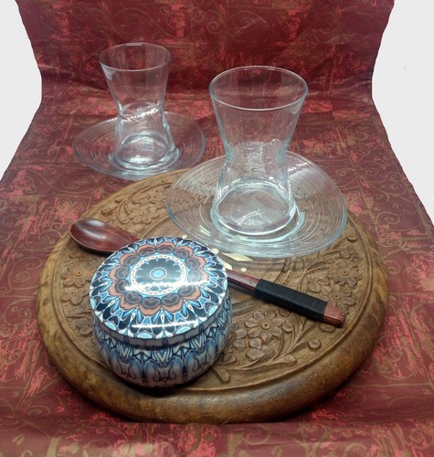 Fabulous turkish tea glasses - turkish,