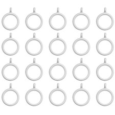 20X White 25Mm Inner Plastic