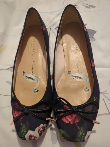 Ted baker flat shoe size - baker, uk