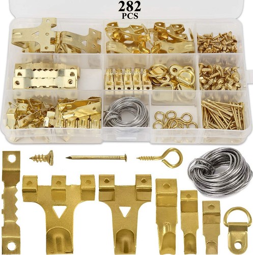 282pcs picture hooks for - hooks, hard