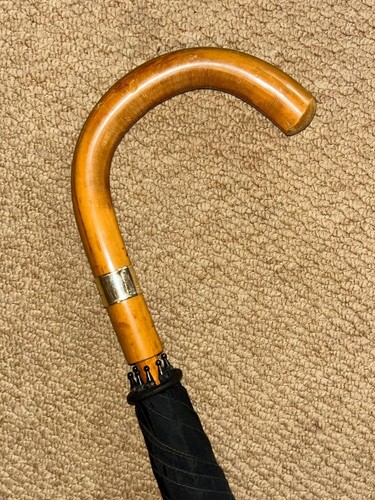 Antique black gents - antique, umbrella