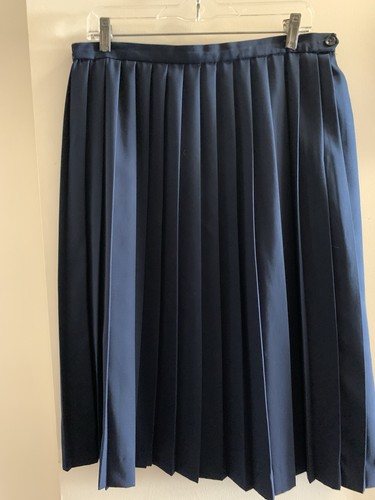 Women pleated navy - pleated,