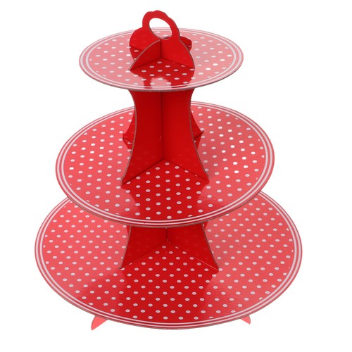 Stable paper cupcake stand - paper,
