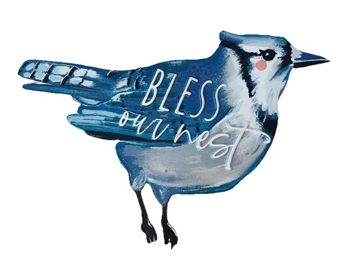 Tin metal blue - blue, jay