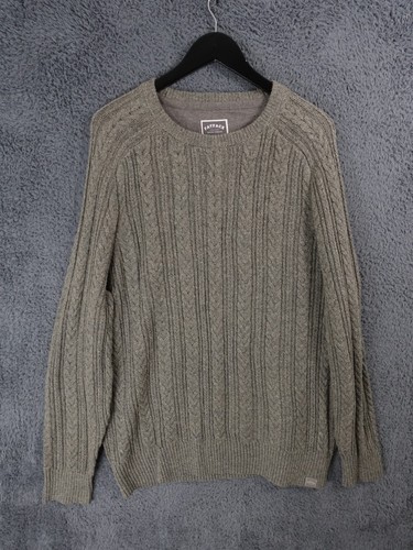 Fat face jumper mens green - mens, xl