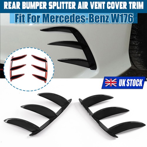 Rear bumper splitter canard - bumper,