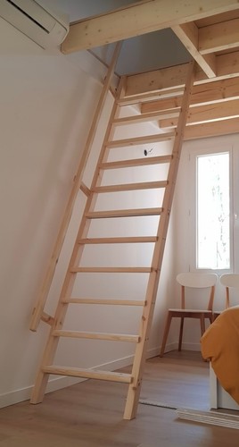 Ladder wooden for - for, gear
