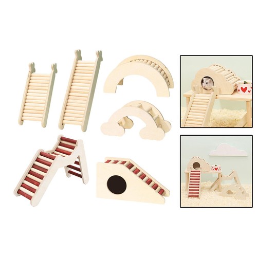 Hamster climbing toy cage wood - hamster,