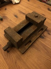 Storn Drill Press Engineers Bench Vice 4” 6.5kg Heavy Duty