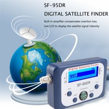 HDTV Digital Satellite Signal Strength Finder Meter Dish SAT LCD Display Compass