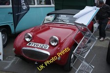 Photo 6x4 View of an Austin Healey Sprite in the Classic Car Boot Sale Lo c2015