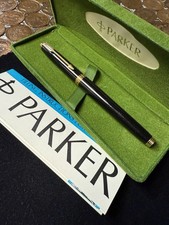 Vintage Parker 75 Laque Black