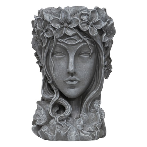 Woodside garden goddess head - woodside,