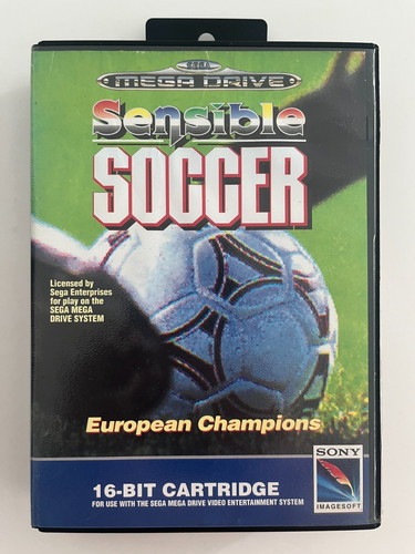 Sensible soccer sega - sensible, megadrive