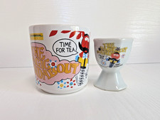 The Magic Roundabout | Mug & Egg Cup | Vintage | Children | Breakfast Set