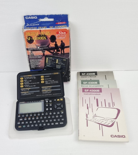 Vintage casio digital diary - casio,