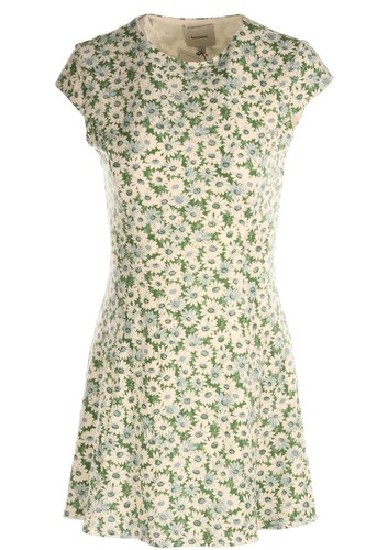 Reformation green jersey mini - reformation,
