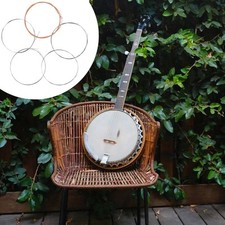 5Pcs Banjo Strings for Beginner Performers Easy to Install Replaces Parts