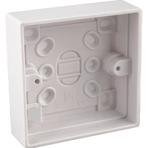 Electrical pattress box - pattress,