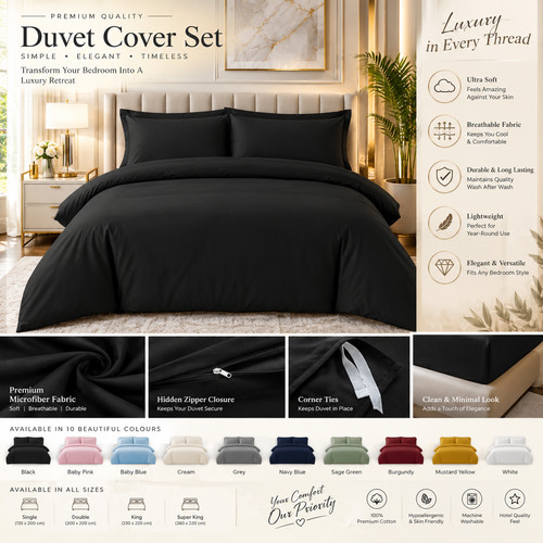 Luxury duvet cover - duvet, set