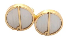 Dunhill Cufflinks Gold Silver