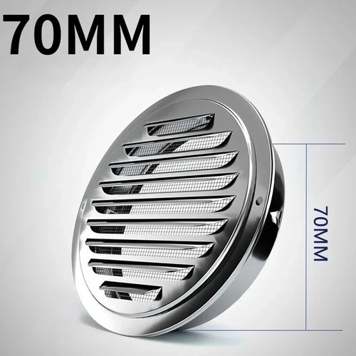 Stainless steel wall vent - stainless,