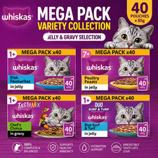 Whiskas Wet Cat Food Pouches
