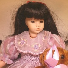 Porcelain Doll (710) 12"(30cm)