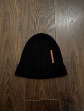 Prada Linea Rossa Wool Beanie