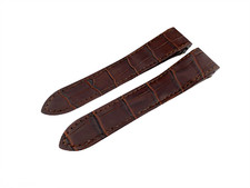 20 23 25mm Brown Croco Leather