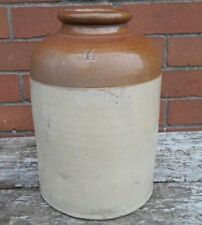 Vintage Glazed Extra Large Earthernware Pot Vase Utensil Pot Umbrella holder