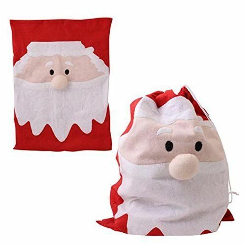 Santa sack face - felt, bag