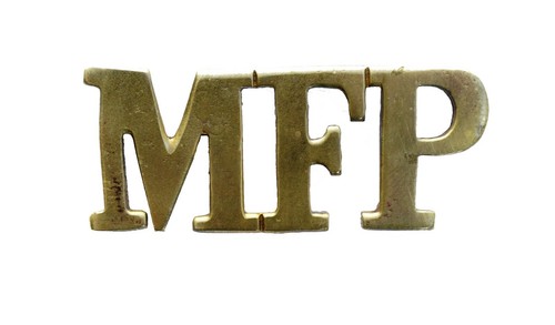 Military foot police shoulder - military,