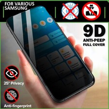 Privacy Tempered Glass Screen Protector For Samsung A14 A22 A23 A33 A52s A53 5G