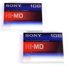 x2 New  SONY Hi-MD 1GB
