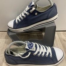 Dunlop Green Flash Blue Canvas