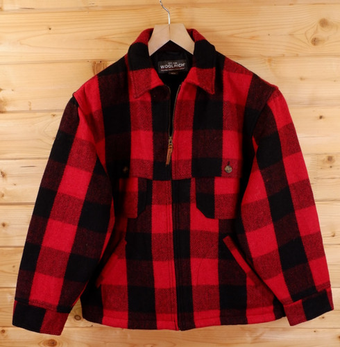 Woolrich wool buffalo plaid - wool,
