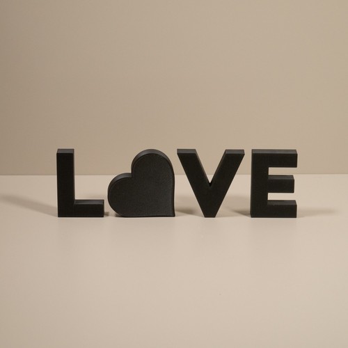 Love decorative letters - love,