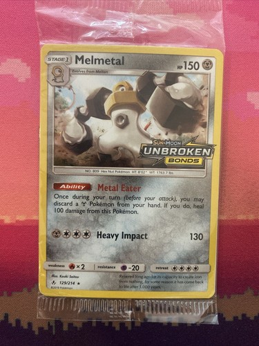 Pokemon card melmetal unbroken - pokemon,