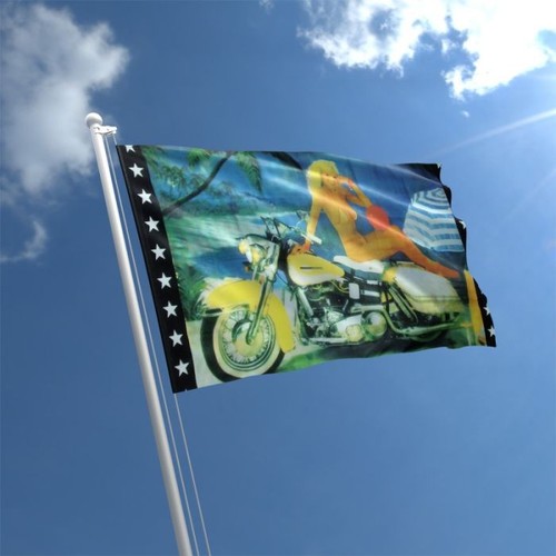 Girl motorcycle 5ftx3ft for - girl,