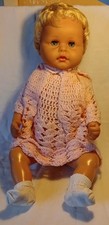Vintage 65cm Large Blonde Baby