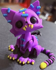 XL Zombie Bat Cat Ragdoll 3D