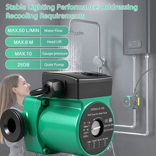 Central heating pump - central, 25/6-130