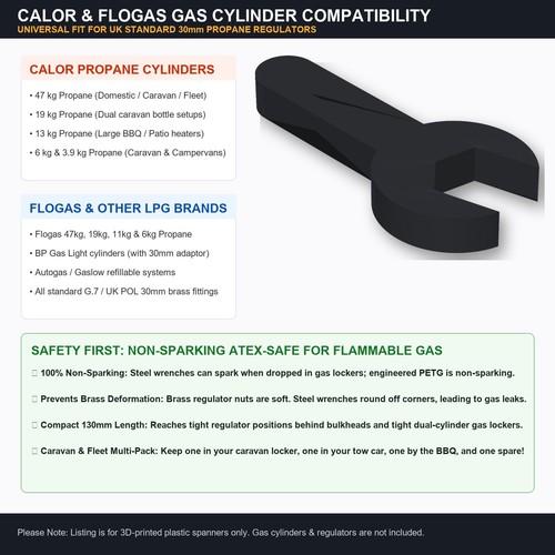 30mm propane gas bottle - 4x,