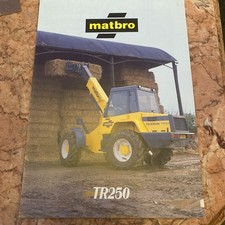 MATBRO TR250 Forklift LEAFLET
