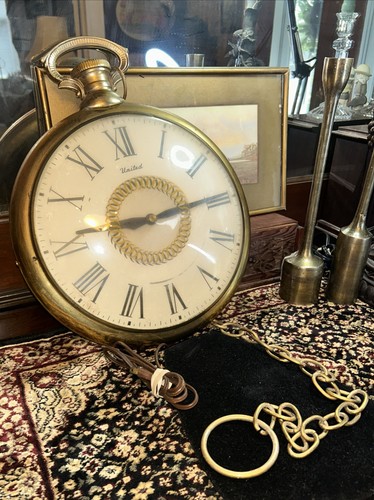 Vintage united clock pocket - vintage,