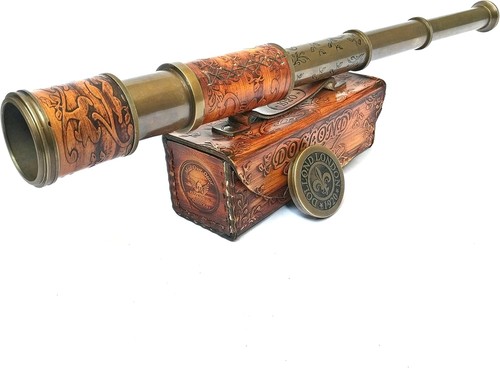Nautical handheld pirate - pirate, brass