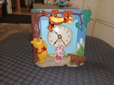 FAULTY / SPARES REPAIRS Disney Winnie The Pooh And Friends Quartz Alarm Clock