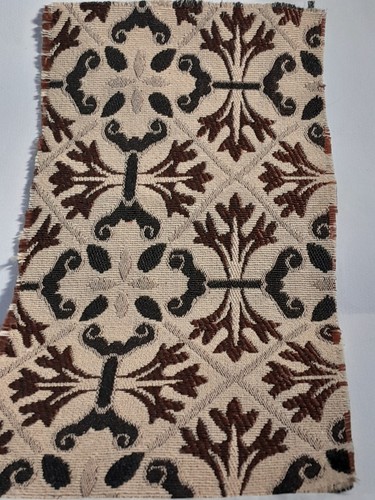 Dolls house woven fabric - dolls,