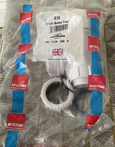 Mcalpine e10 50mm water seal - e10,